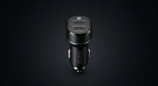 Autonabíječka 2× USB-C 48W