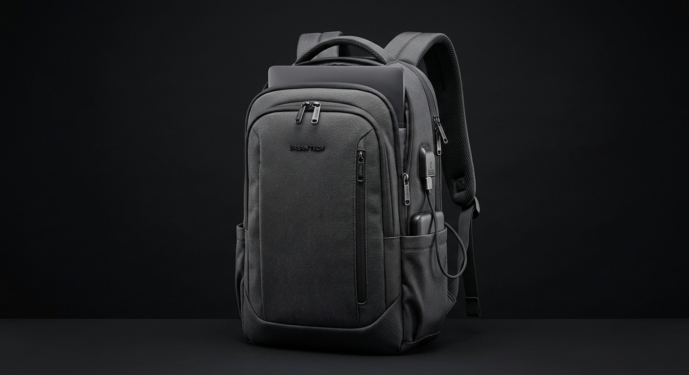 Batoh na notebook 15.6" s USB portem