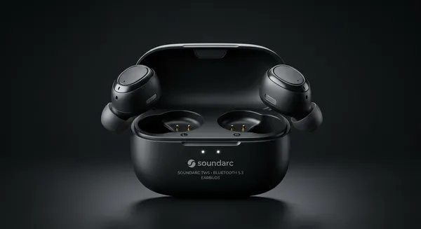 Bezdrátová sluchátka TWS Bluetooth 5.3