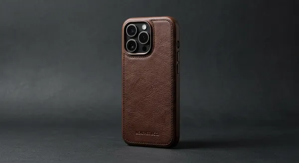Kožený kryt iPhone 16 Pro