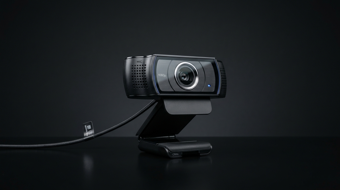 Webkamera 1080p s mikrofonem